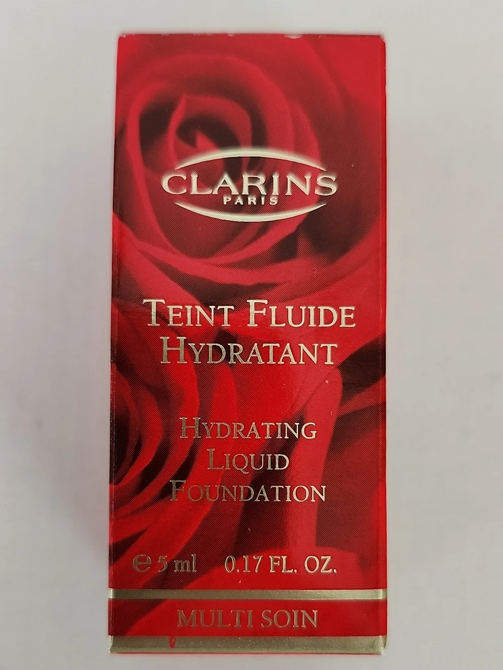 Clarins Teint Fluide Hydratant Hydrating Liquid Foundation -Sunlit Beige